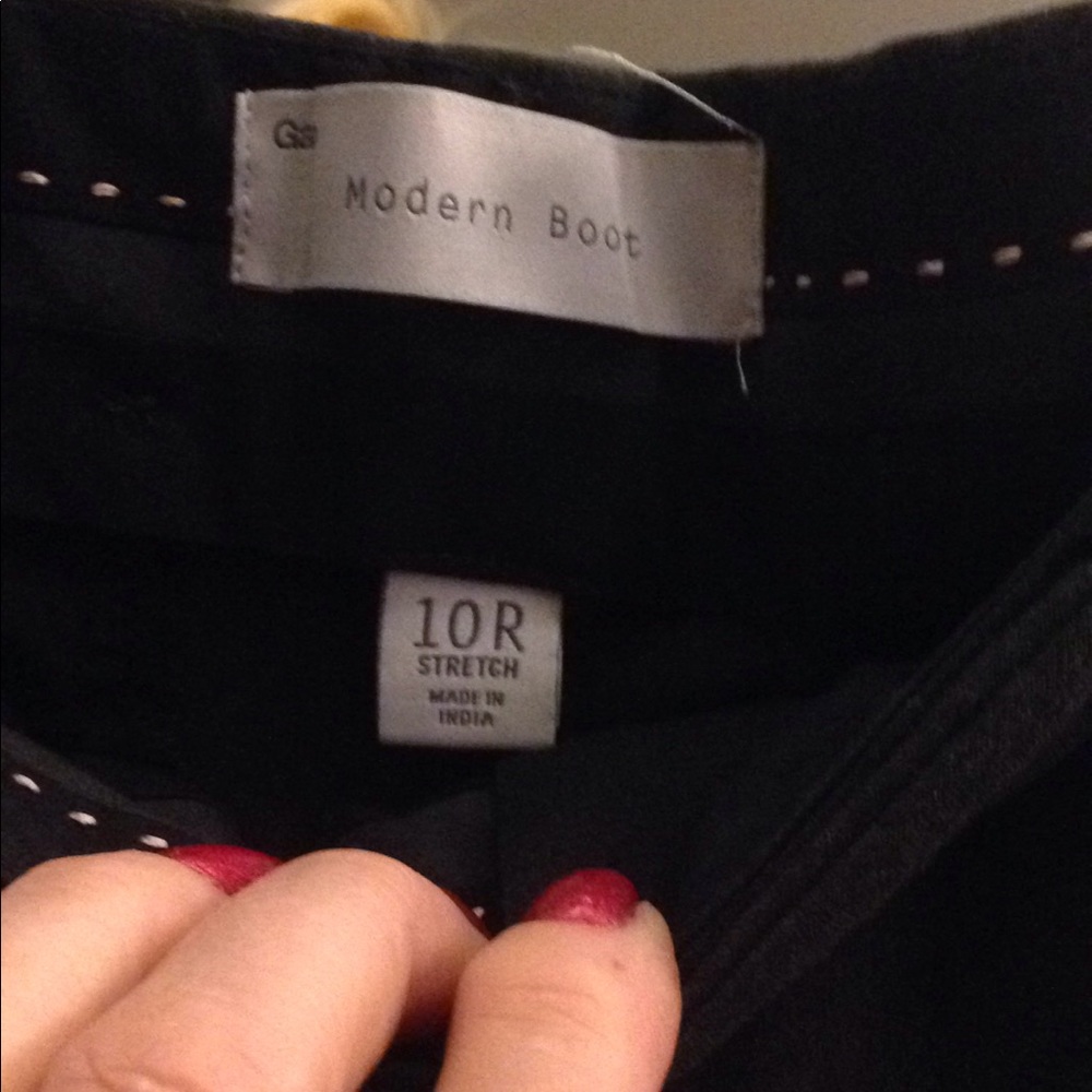 Gap  Grey modern boot cut pants - Picture 3 of 4